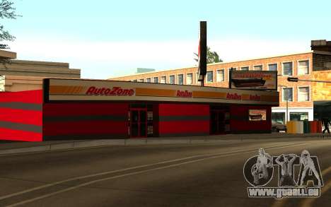Mexikanische Autozone Store für GTA San Andreas