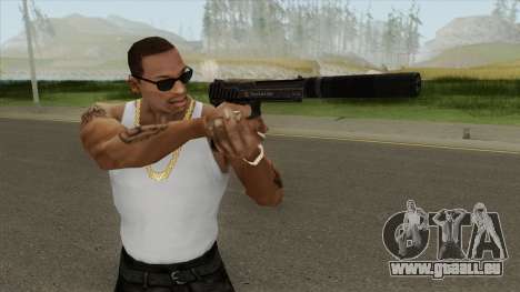 Pistol .50 GTA V (Platinum) Suppressor V1 für GTA San Andreas