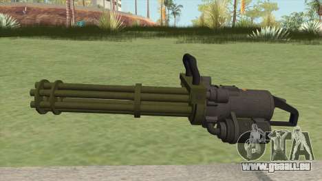 Coil Minigun (Green) GTA V pour GTA San Andreas