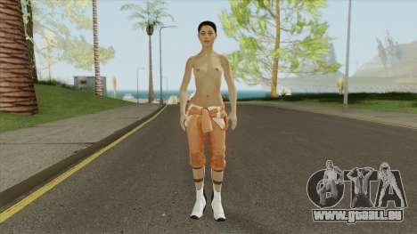 Chell (Topless) HD pour GTA San Andreas