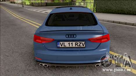 Audi S5 Blue pour GTA San Andreas