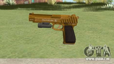 Pistol .50 GTA V (Gold) Flashlight V1 pour GTA San Andreas