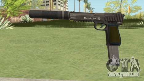 Pistol .50 GTA V (LSPD) Suppressor V2 pour GTA San Andreas