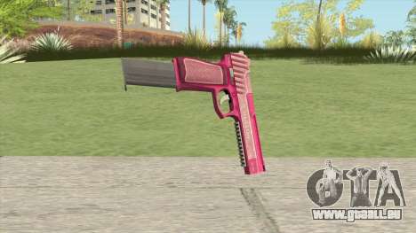 Pistol .50 GTA V (Pink) Base V2 für GTA San Andreas