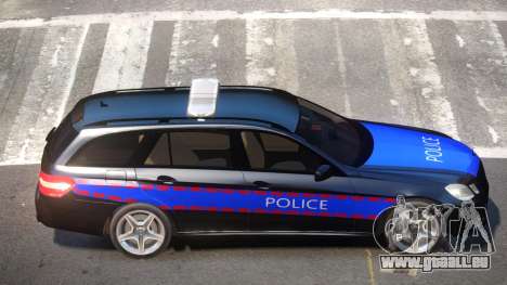 Mercedes E350 Police V1.0 pour GTA 4