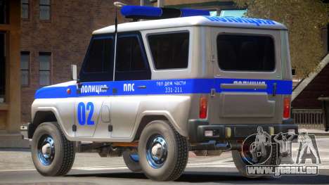 UAZ 315195 Police pour GTA 4