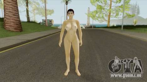 Ayane (Nude Hippy) für GTA San Andreas