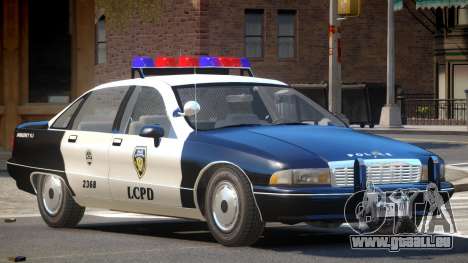 Chevrolet Caprice Police V1.0 pour GTA 4