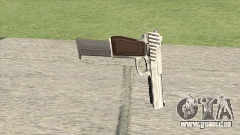Pistol .50 GTA V (OG Silver) Base V2 für GTA San Andreas
