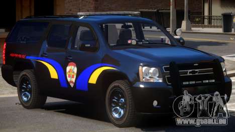 Chevrolet Suburban Police V1.1 pour GTA 4