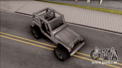 Jeep Wrangler 4x4 XL für GTA San Andreas