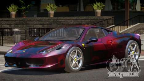Ferrari 458 Italia Sport PJ3 pour GTA 4
