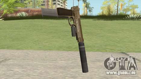 Pistol .50 GTA V (Army) Full Attachments für GTA San Andreas