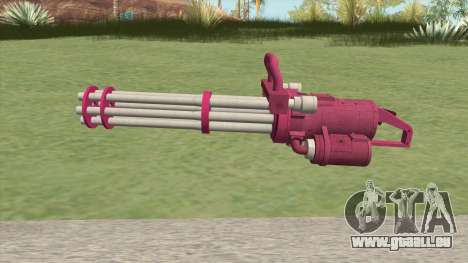 Coil Minigun (Pink) GTA V für GTA San Andreas