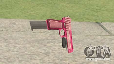 Pistol .50 GTA V (Pink) Flashlight V2 für GTA San Andreas