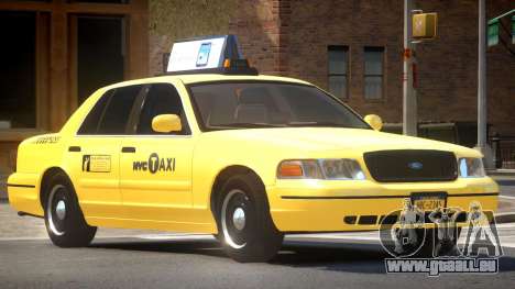 Ford Crown Victoria Taxi V1.2 pour GTA 4