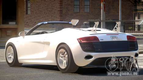 Audi R8 Spyder V1.1 pour GTA 4