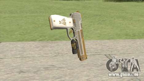 Pistol .50 GTA V (Luxury) Flashlight V1 für GTA San Andreas