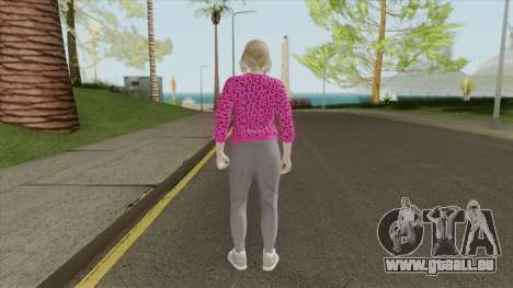 Rubia Casual V4 für GTA San Andreas