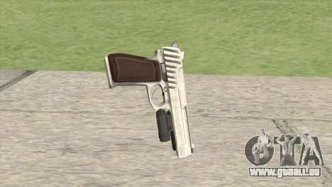 Pistol .50 GTA V (OG Silver) Flashlight V1 für GTA San Andreas