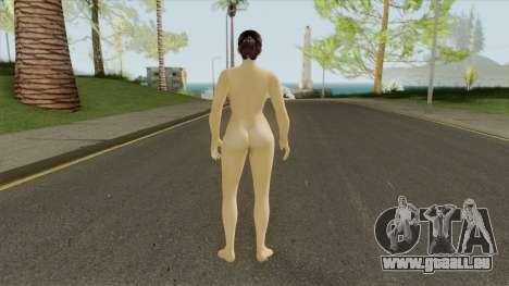 Ayane (Nude Hippy) für GTA San Andreas