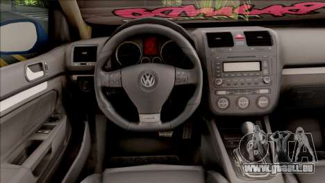 Volkswagen Golf Mk5 Low pour GTA San Andreas