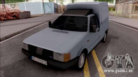 Fiat Fiorino Panel Van 1987 für GTA San Andreas