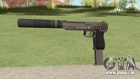 Pistol .50 GTA V (Platinum) Suppressor V2 für GTA San Andreas
