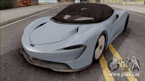 McLaren Speedtail 2019 pour GTA San Andreas