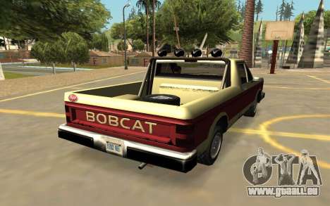 Schale Bobcat mit Abzeichen & Extras für GTA San Andreas