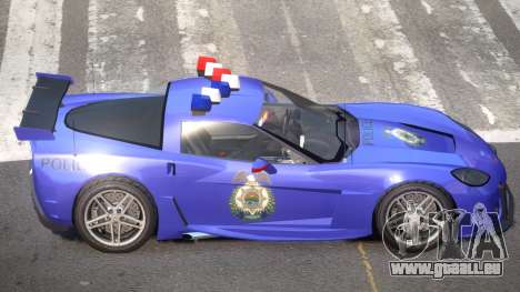 Chevrolet Corvette Police V1.2 pour GTA 4