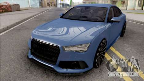 Audi RS7 Blue für GTA San Andreas