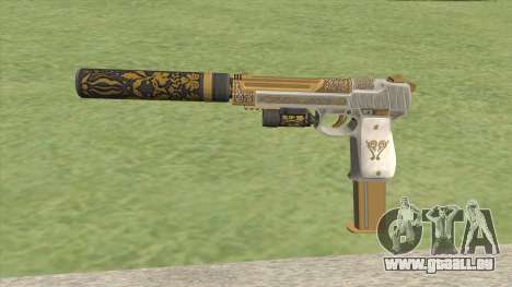 Pistol .50 GTA V (Luxury) Full Attachments für GTA San Andreas