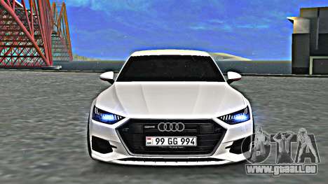 Audi A7 2020 Armenia pour GTA San Andreas