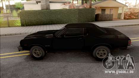 Ford Gran Torino 1974 Black für GTA San Andreas