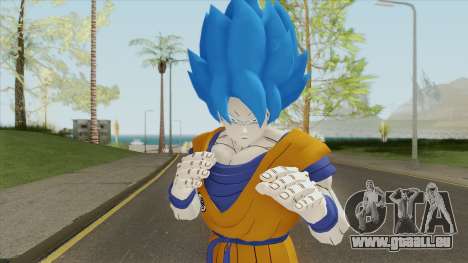 Goku (Super Sayains Bleu Evolution) für GTA San Andreas