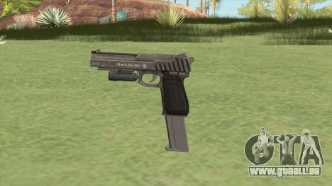 Pistol .50 GTA V (Platinum) Flashlight V2 für GTA San Andreas