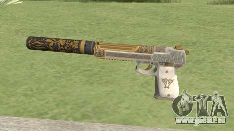 Pistol .50 GTA V (Luxury) Suppressor V1 pour GTA San Andreas