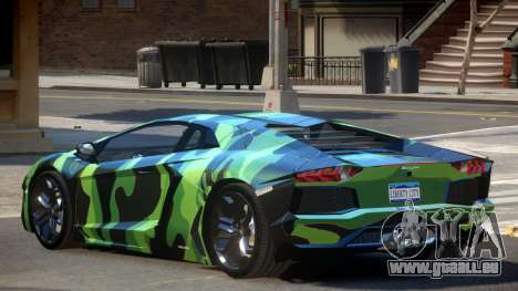 Lamborghini Aventador SS PJ3 pour GTA 4