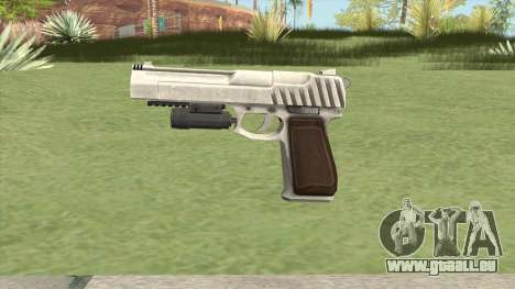 Pistol .50 GTA V (OG Silver) Flashlight V1 pour GTA San Andreas