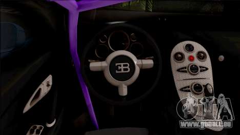 Bugatti Veyron 3B 16.4 2009 pour GTA San Andreas