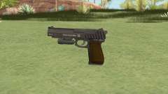 Pistol .50 GTA V (NG Black) Flashlight V1 für GTA San Andreas