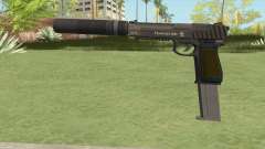 Pistol .50 GTA V (LSPD) Suppressor V2 pour GTA San Andreas