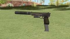 Pistol .50 GTA V (Green) Full Attachments für GTA San Andreas
