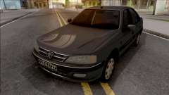 Peugeot Pars with Dashboard ELX für GTA San Andreas