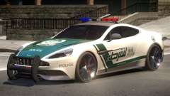 Aston Martin Vanquish Police V1.2 für GTA 4