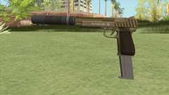 Pistol .50 GTA V (Army) Suppressor V2 für GTA San Andreas