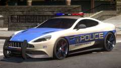 Aston Martin Vanquish Police V1.1 für GTA 4