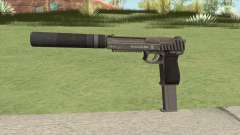 Pistol .50 GTA V (Platinum) Suppressor V2 für GTA San Andreas