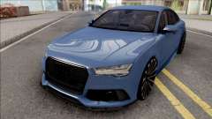Audi RS7 Blue für GTA San Andreas